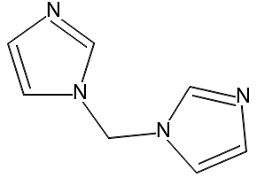N,N-diimidazoylmethane structure, CAS 84661-56-3