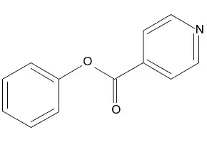 ISONICOTINIC ACID PHENYL ESTER structure, CAS 94-00-8