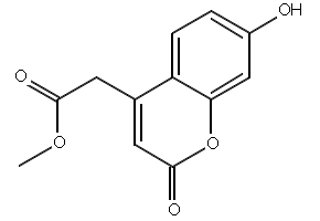 METHYL 7-HYDROXYCOUMARIN-4-ACETATE structure, CAS 15991-13-6
