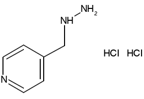 (4-PYRIDYLMETHYL)HYDRAZINEDIHYDROCHLORIDE structure, CAS 89598-56-1