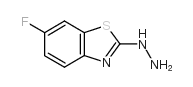 6-FLUORO-2(3H)-BENZOTHIAZOLONE YDRAZONE structure, CAS 78364-55-3