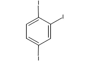 1,2,4-TRIIODOBENZENE structure, CAS 615-68-9