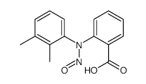 N-Nitroso-N-(2,3-dimethylphenyl)anthanilic acid structure, CAS 2114-63-8