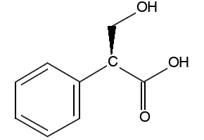 (S)-Tropic acid structure, CAS 16202-15-6