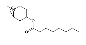 Tropine nonanoate structure, CAS 146018-90-8