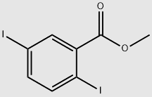 Methyl 2,5-diiodobenzoate structure, CAS 14192-13-3