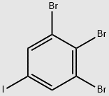 Benzene, 1,2,3-tribromo-5-iodo- structure, CAS 366496-35-7