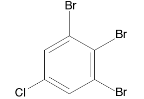 1-CHLORO-3,4,5-TRIBROMOBENZENE structure, CAS 3460-25-1