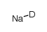 sodium deuteride structure, CAS 15780-28-6