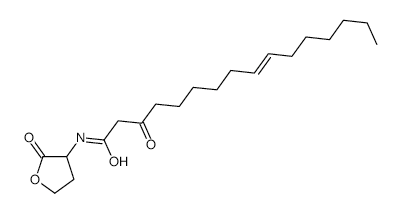 N-3-OXO-HEXADEC-11Z-ENOYL-L-HOMOSERINE LACTONE structure, CAS 479050-91-4