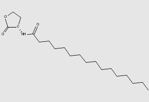 N-hexadecanoyl-L-Homoserine lactone structure, CAS 87206-01-7