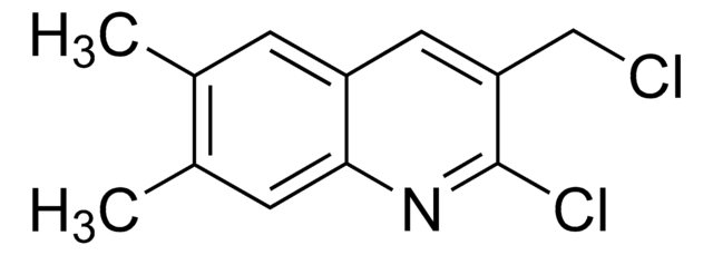 2-CHLORO-3-CHLOROMETHYL-6,7-DIMETHYLQUINOLINE structure, CAS 182052-67-1