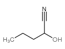 2-hydroxyvaleronitrile structure, CAS 5699-72-9