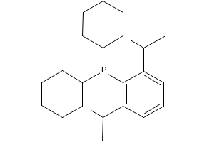Dicyclohexyl-(2,6-diisopropylphenyl)phosphine structure, CAS 1053657-07-0