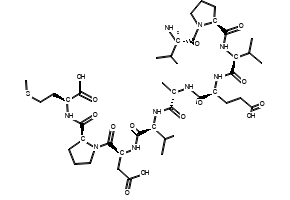 V-9-M cholecystokinin nonapeptide structure, CAS 99291-20-0