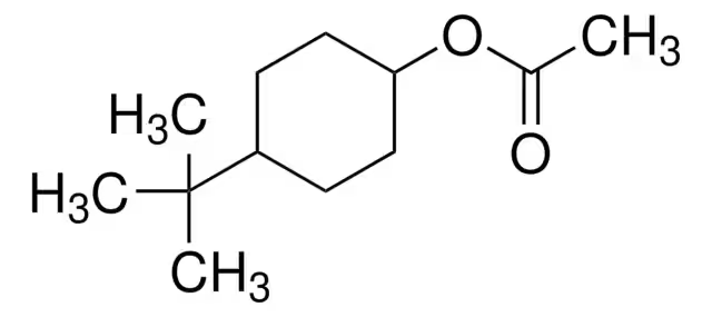 trans-4-tert-butylcyclohexyl acetate structure, CAS 1900-69-2