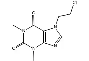 7-(2-CHLOROETHYL)THEOPHYLLINE structure, CAS 5878-61-5