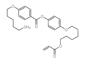 4-(6-ACRYLOXY-HEX-1-YL-OXY)PHENYL 4-(HEXYLOXY)BENZOATE structure, CAS 863394-23-4