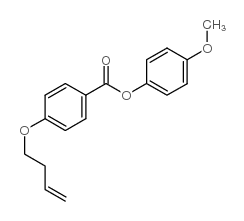 4-METHOXYPHENYL 4'-(3-BUTENYLOXY)BENZOATE structure, CAS 76487-56-4