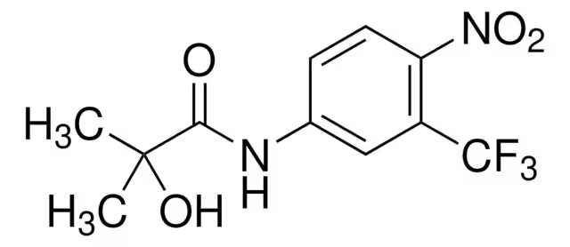 PropanaMide,2-hydroxy-2-Methyl-N-[4-nitro-3-(trifluoroMethyl)phenyl]-3-[(2,2,2-trifluoroacetyl)aMino structure, CAS 260980-89-0