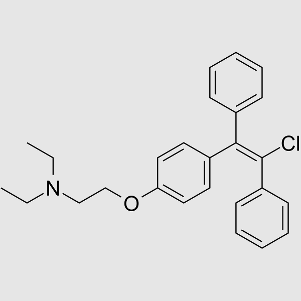 Enclomiphene structure, CAS 15690-57-0