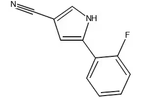 5-(3-FLUOROPHENYL)-1H-PYRROLE-3-CARBONITRILE structure, CAS 2304978-33-2