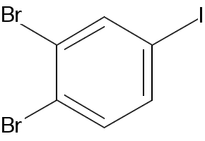 1,2-DIBROMO-4-IODOBENZENE structure, CAS 909072-74-8