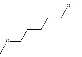 1,5-DIMETHOXYPENTANE structure, CAS 111-89-7