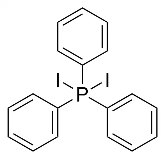 DIIODOTRIPHENYLPHOSPHORANE structure, CAS 6396-07-2