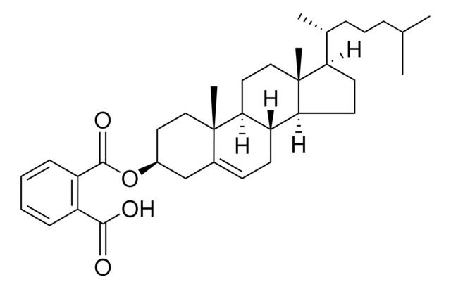 CHOLESTEROL HYDROGEN PHTHALATE structure, CAS 6732-01-0