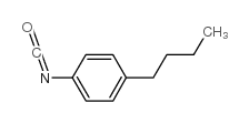 4-N-BUTYLPHENYL ISOCYANATE structure, CAS 69342-47-8