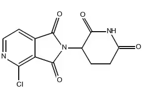 2-Hydroxy-1H-pyrrolo[3,4-c]pyridine-1,3(2H)-dione structure, CAS 23439-88-5