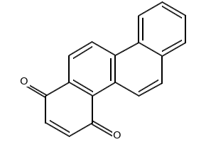 1,4-CHRYSENEQUINONE structure, CAS 100900-16-1