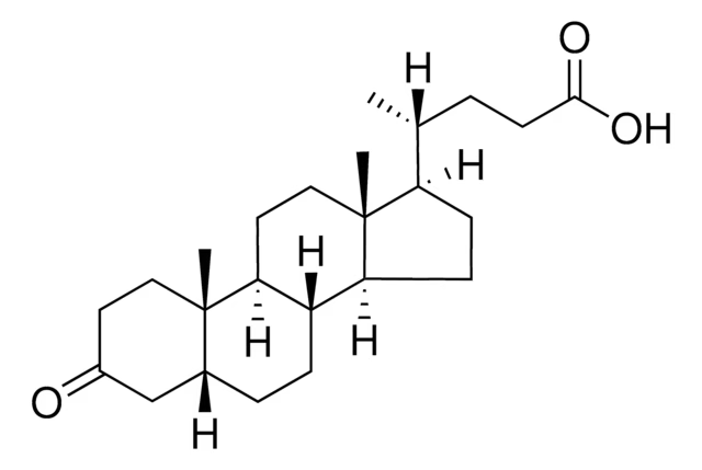 3-Oxo-5beta-cholanoic Acid structure, CAS 1553-56-6
