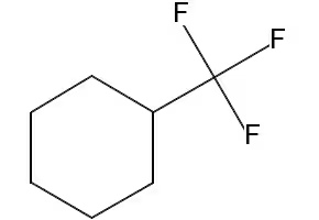 (TRIFLUOROMETHYL)CYCLOHEXANE structure, CAS 401-75-2