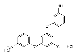 1,3-Bis(3-aminophenoxy)-5-chlorobenzene Dihydrochloride structure, CAS 99503-73-8