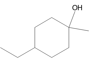 1-ETHYL-4-METHYLCYCLOHEXANE structure, CAS 3728-56-1