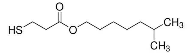 ISOOCTYL 3-MERCAPTOPROPIONATE structure, CAS 30374-01-7