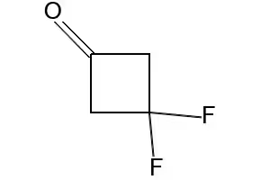 3,3-difluorocyclobutanone structure, CAS 1273564-99-0