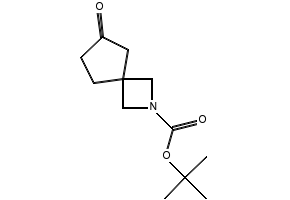 tert-butyl 6-oxo-2-azaspiro[3.4]octane-2-carboxylate structure, CAS 1363382-39-1