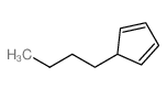 n-Butyl-Cyclopentadiene structure, CAS 90317-56-9