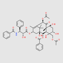 Paclitaxel Impurity 75 structure, CAS 135393-42-9