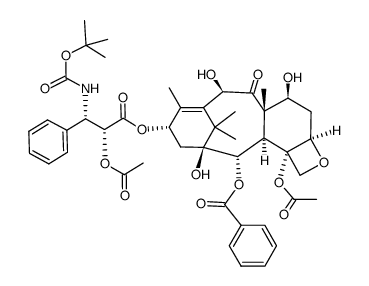 2'-Ac-Docetaxel structure, CAS 151509-27-2