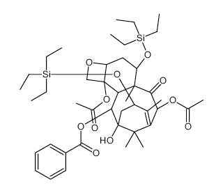 7,13-Bis-O-(triethylsilyl) Baccatin III structure, CAS 150541-99-4