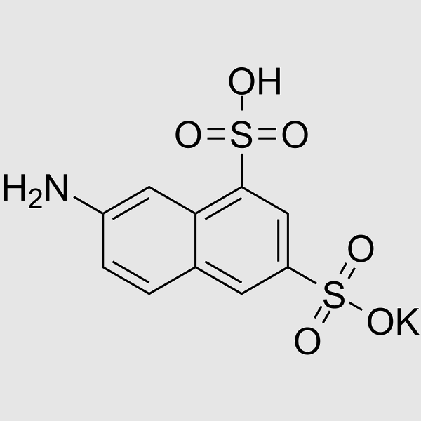 2-Naphthylamine-6,8-Potassium Disulfonate structure, CAS 842-15-9