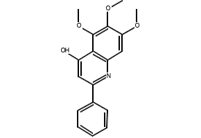 5,6,7-trimethoxy-2-phenylquinolin-4(1H)-one structure, CAS 159188-35-9