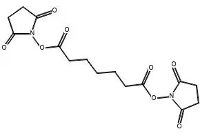 bis(2,5-dioxopyrrolidin-1-yl) 4-(azidomethyl)heptanedioate structure, CAS 2173992-21-5