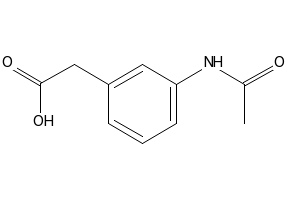 3-acetamidophenyl acetate structure, CAS 6317-89-1