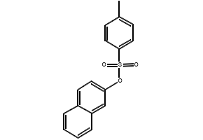 naphthalen-2-yl 4-methylbenzenesulfonate structure, CAS 7385-85-5