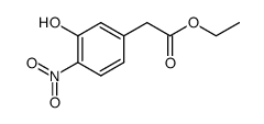 ethyl 2-(3-hydroxy-4-nitrophenyl)acetate structure, CAS 288580-52-9
